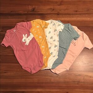 Carter's 5-Piece Spring Bodysuit Set